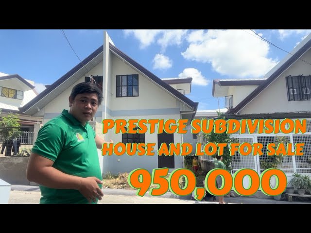 House and lot for Sale in Davao City | Prestige Subdivision