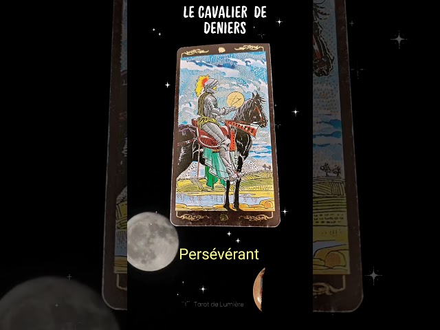 Le Cavalier de Deniers #tarotdelumiere #tarot #guidance #astroguidance #tarologue #tarotreading