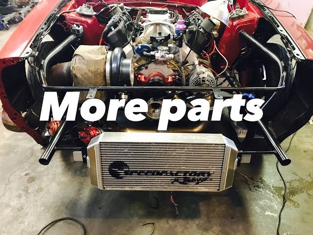 More progress on the turbo foxbody.