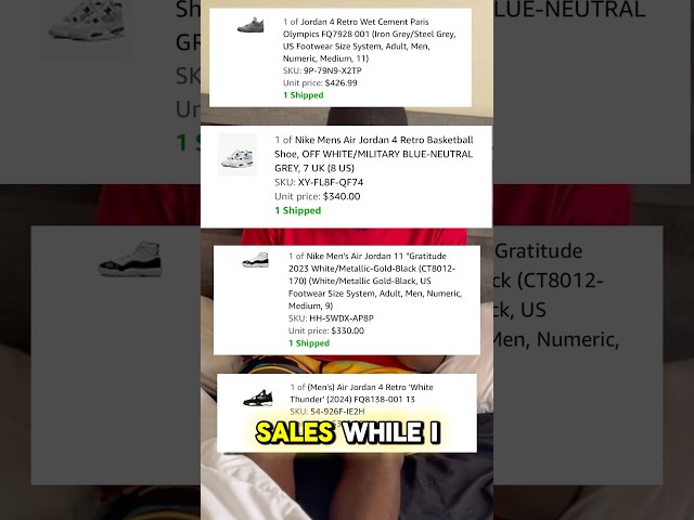 MAKING $$ WHILE SLEEPING WITH SNEAKER RESELLING