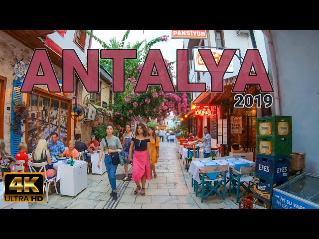 Antalya Nostalgic Walking Tour in Summer of 2019