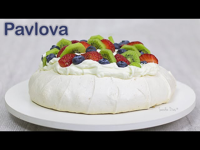 Fruits Pavlova | How To Make A Perfect Pavlova | Sandra Dias Recipe