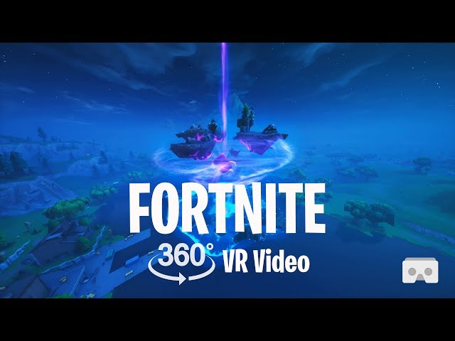 Fortnite Season 6 Fortnitemares Halloween 360° VR Gameplay Video 4K | Virtual Reality