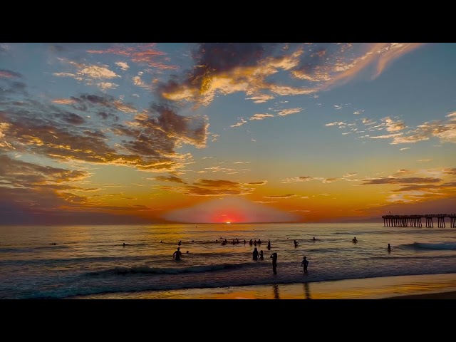 beach sunset