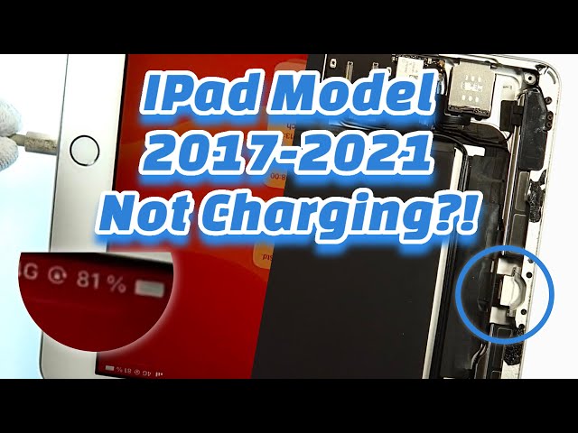 IPad 6, 7, 8, 9th Generation Charging Port + Battery Repair Replacement - Full Tutorial