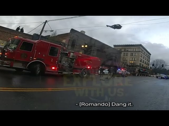 Man Poops Himself While Dangling Over A Firetruck