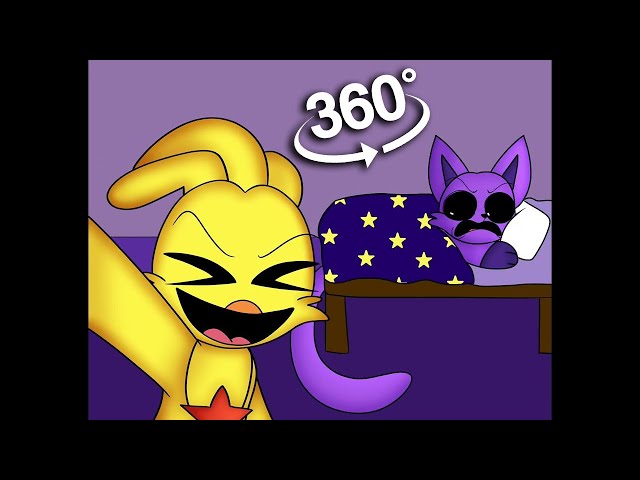 WAKE UP SLEEPY HEAD!! Poppy Playtime - Smiling Critters JOKE (for the catnap x dogday shippers) 360°