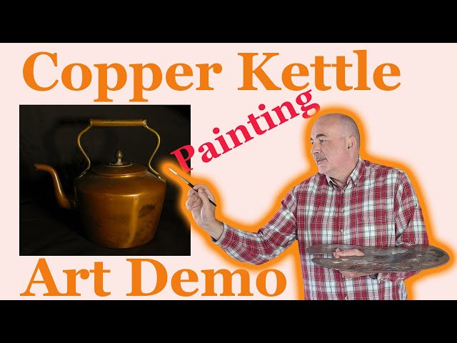 Still Life Copper Painting | Learn How