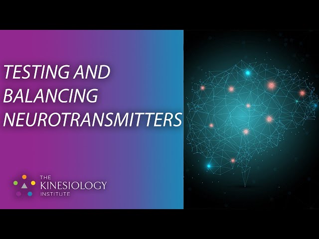 Testing and Balancing Neurotransmitters