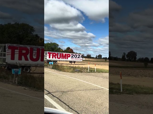 Trump 2024 - Roberts, WI #trump #vote #2024 #election #president #republican #usa #america #shorts