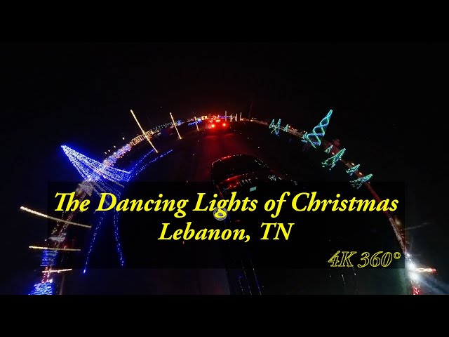 360° Magical Drive-Through Christmas Lights | Wilson County Fair Holiday Spectacle| 4K