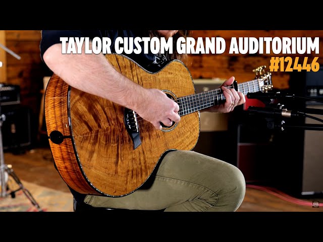 No Talking...Just Tones | Taylor Custom | Custom #12446: Grand Auditorium