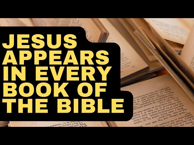 Jesus Christ appears in all 66 books of the Bible.