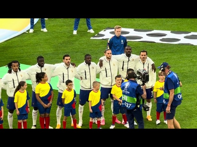 French national anthem 🇫🇷 Austria vs France 🇦🇹🇫🇷 EURO 2024 First game Düsseldorf #euro2024