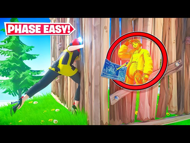 EVERY Fortnite phase exploit🤫 *GO THROUGH ANY WALL*