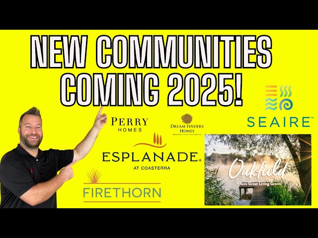 Parrish & Palmetto Florida Driving Tour of New Communities Coming in 2025 + Seaire Home Tour