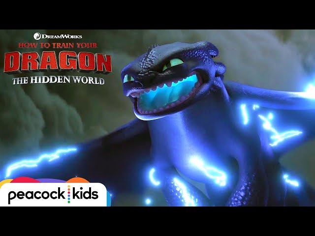 HOW TO TRAIN YOUR DRAGON: THE HIDDEN WORLD | Toothless Powers Up