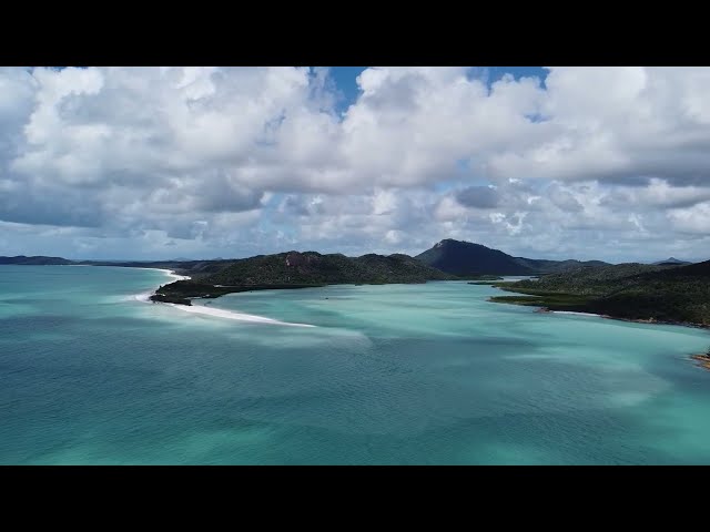 Australia East Coast DJI Mavic Mini2 Great Barrier Reef - White Haven beach - Lake McKenzie CCJNOACK