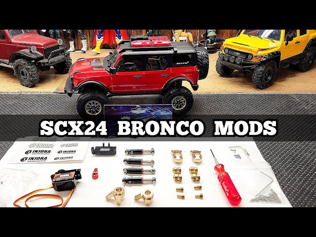 Axial Scx24 Bronco Mods and upgrades