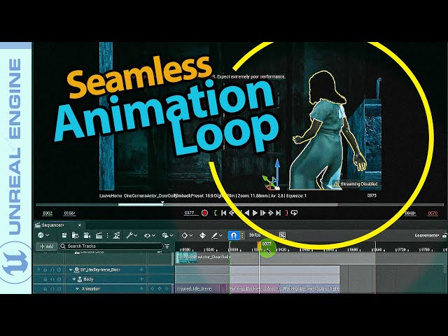 How to Make Continuous Animation from Starting Point in Unreal Engine 5+