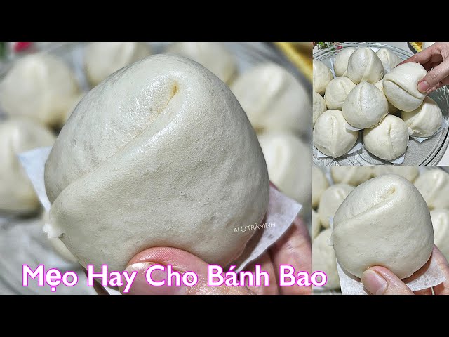 Mình Chỉ Cách Này Để BÁNH BAO Mềm Xốp Ngon, Ai Cũng Thành Công- Steamed Pork Buns