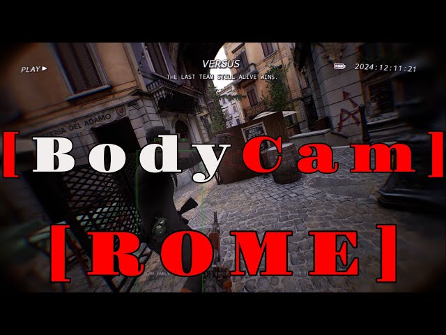 BodyCam Game - My Rome Adventure (The New Map From BodyCam Game)