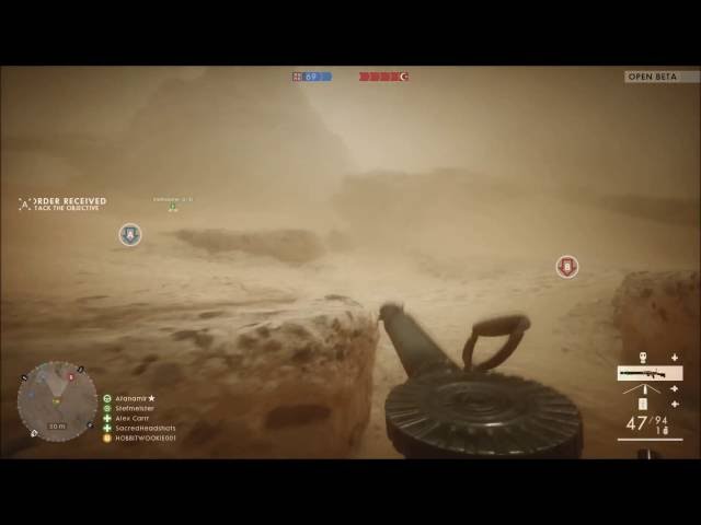 Battlefield 1 - FIGHTING IN A SANDSTORM, MELEE TAKEDOWNS, SNIPING AND MORE