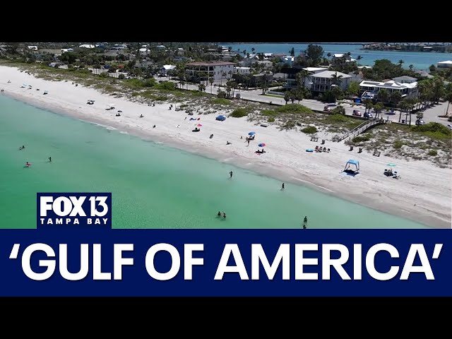 President Trump signs executive order to rename the Gulf of Mexico the ‘Gulf of America’