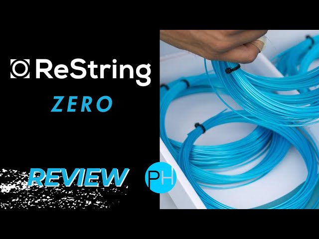 REVIEW: ReString ZERO | Tennis String | NEW STRING ALERT