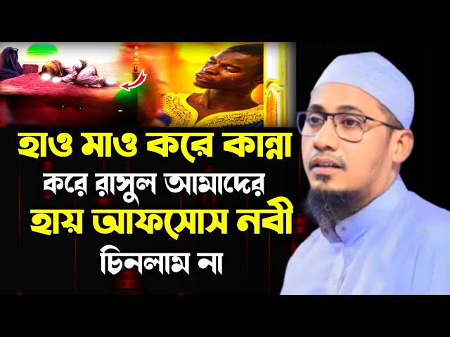 হাও মাও করে কান্না করে রাসুল (সাঃ) আমাদের জন্য  | Anisur Rahman Ashrafi | আনিসুর রহমান আশরাফী ওয়াজ |