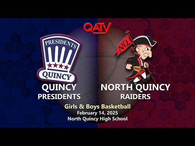 High School Basketball: Quincy vs North Quincy (February 14, 2025)