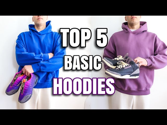 Top 5 Hooded Sweatshirts You Can Buy Right Now 2025