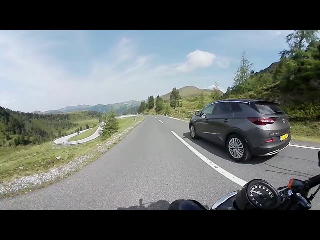 Nockalmstraße Österreich [360° Virtual Reality] Harley Davidson 48 RAW [1440p]