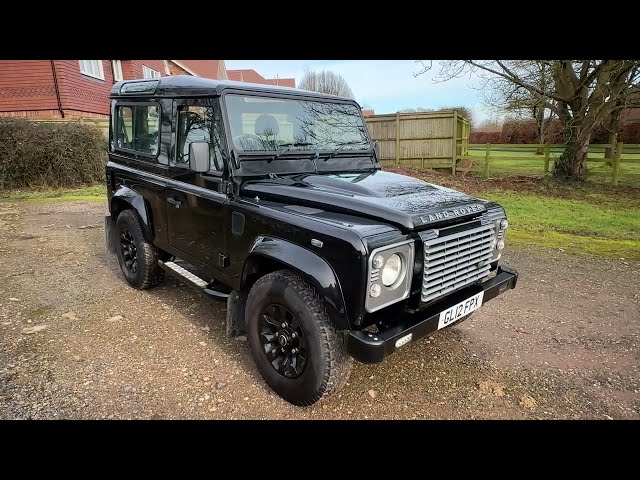 motodrome 2012 land rover defender 90 2 2TDCi XS station wagon for sale walkaround