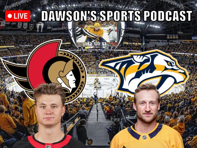 Ottawa Senators vs Nashville Predators LIVE Play by Play