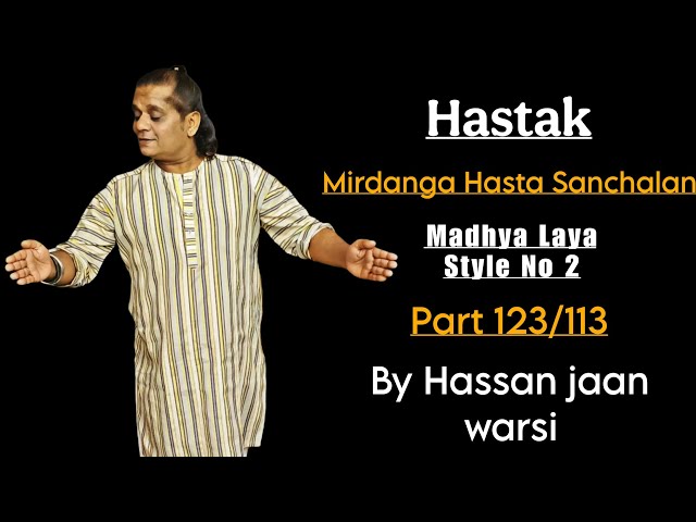 Kathak Tutorial Hastak Mirdanga Hasta Sanchalan With FootWork Madhey Laya in Kathak Dance #kathak