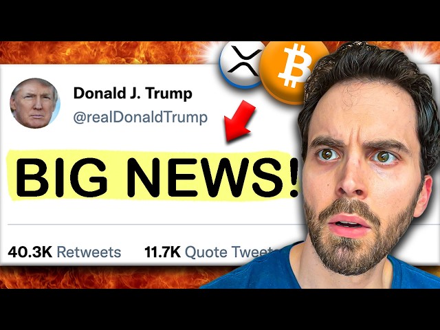 LEAKED: Donald Trump To Issue Crypto Executive Order on First Day in Office (XRP & Bitcoin)