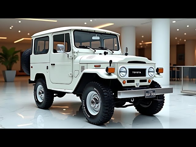 The King of Off-Roading Returns – 2025 Toyota Land Cruiser FJ40 Revealed!