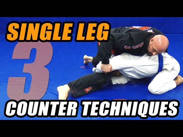 DM Brazilian Jiu Jitsu: 3 Powerful BJJ Single Leg Takedown Counters