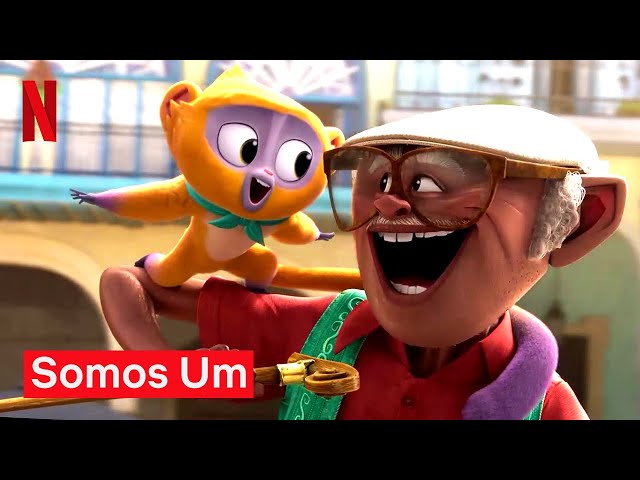 Somos Um | Clipe Musical A Jornada de Vivo | Netflix Brasil