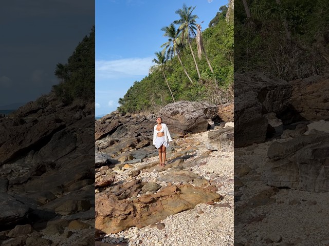 Natural sound at beach koh samui #beautiful #beach #thailand