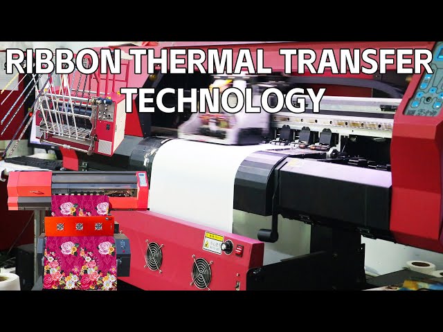 Cutting-Edge Printing Tech: Ribbon Heat Transfer Printer & Dual-Head Sublimation Inkjet Printer!