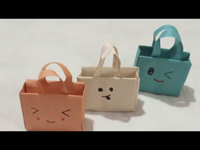 How To Make A Paper Bag🛍️| Origami Bag | Paper Bag