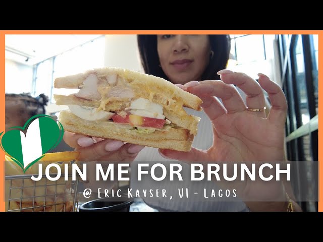 Eko Eats Ep 1: Have Brunch With Me At Eric Kayser Lagos