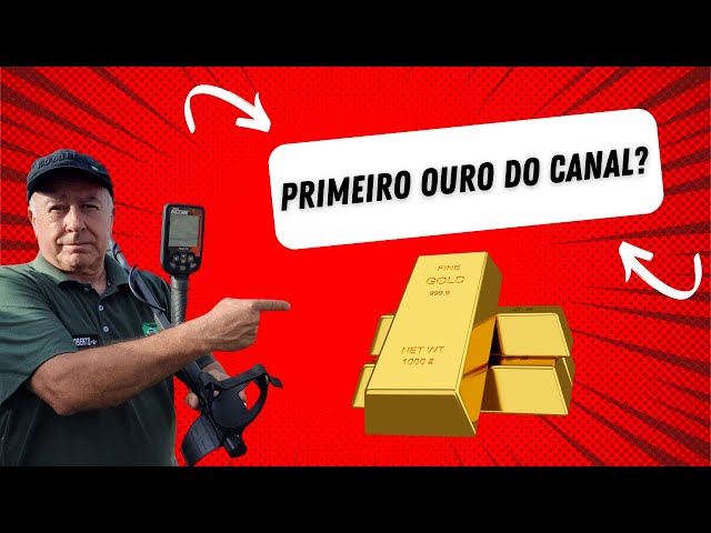 Detectorismo! Primeiro ouro do canal encontrado? Detector de metais Nokta Triple Score!