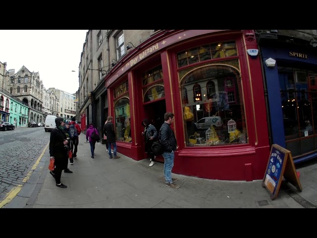 Diagon Alley Harry Potter Edinburgh - 360 degrees, Virtual Reality tour