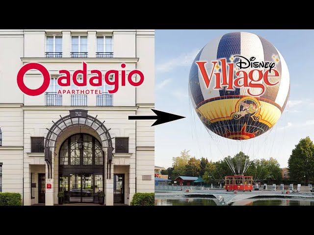 Disneyland Paris: Aparthotel Adagio Marne la Vallée in Val d'europe to Disney Village