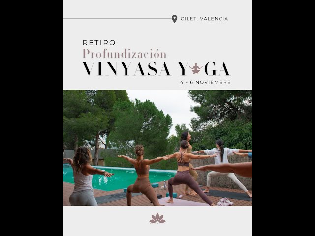 Así fue el retiro de profundización de Vinyasa Yoga en Valencia (Centro Calima, Yoga con Lucía)