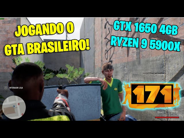 171 O GTA BRASILEIRO - GAME PLAY INCIANDO O JOGO - Bgg | Atire com GeForce