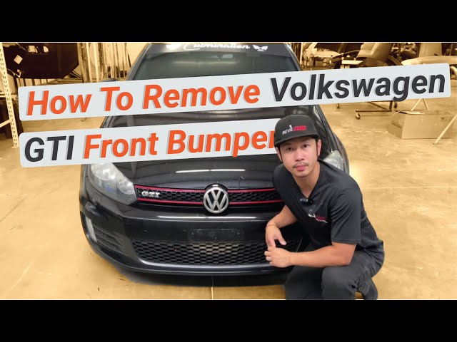 How to Replace a 2010-2014 Volkswagen GTI Front Bumper | Remove & Install | Beginner Friendly